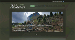 Desktop Screenshot of bhglandscapes.com